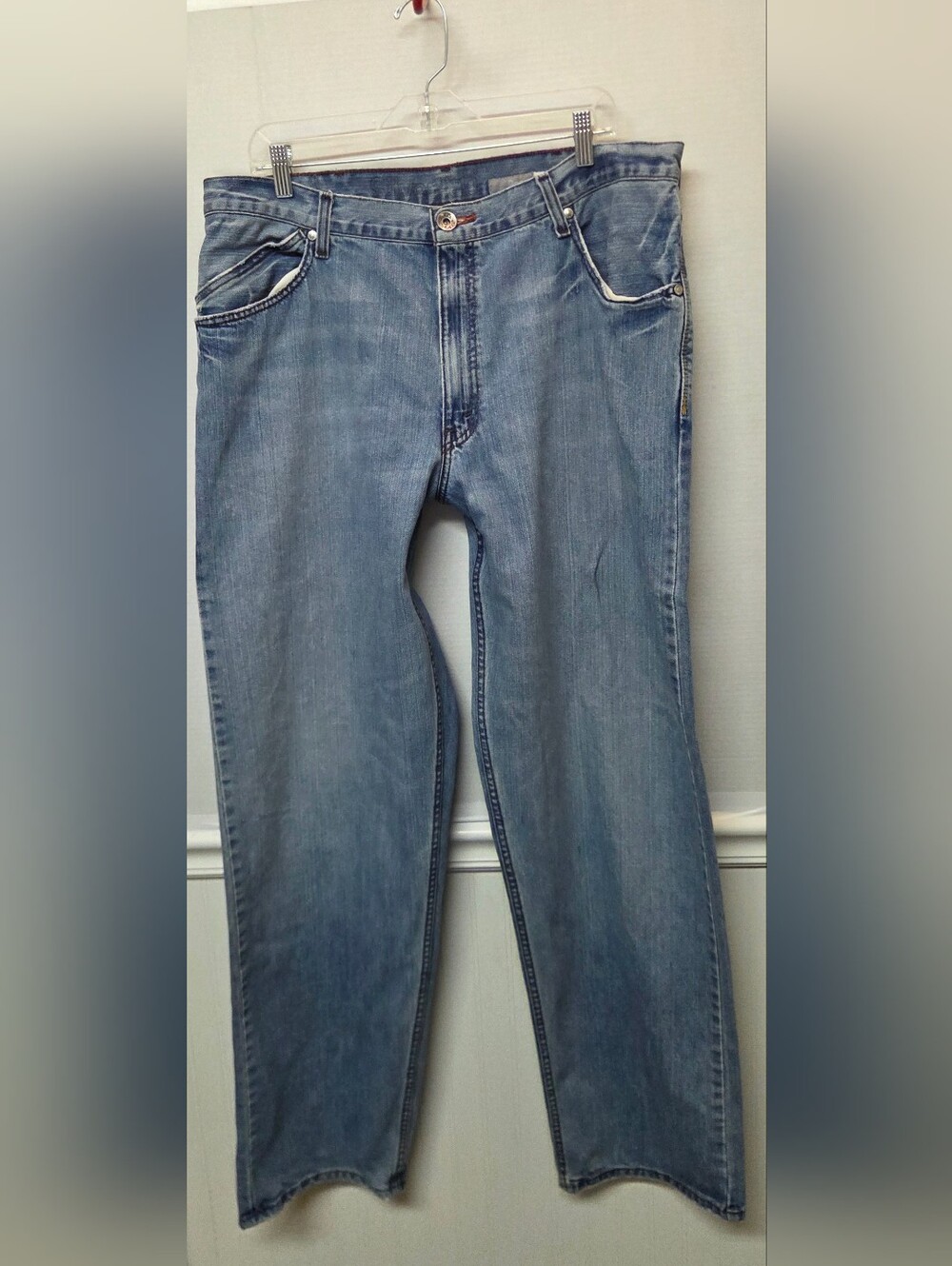 Vintage Levi's SilverTab Baggy Jeans Men's 38x36 Medium Wash Made Feb 1997. 0245
